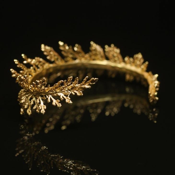 Браслет Flora в золоте, Тысячелистник, фото 3