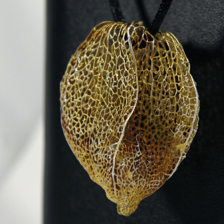 Кулон в серебре Gothica, Физалис, фото 2