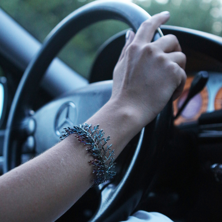 Браслет в серебре Flora, Тысячелистник, фото 7