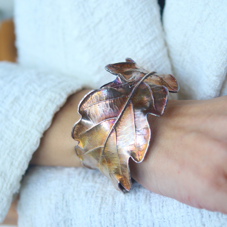 Bracelet in silver ,Oak, фото 6