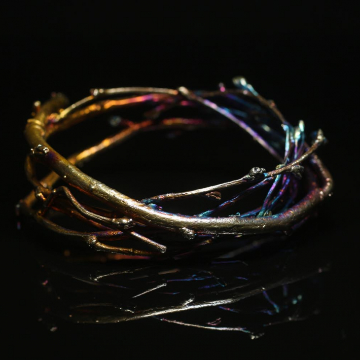 Браслет в серебре Power, Береза, фото 4