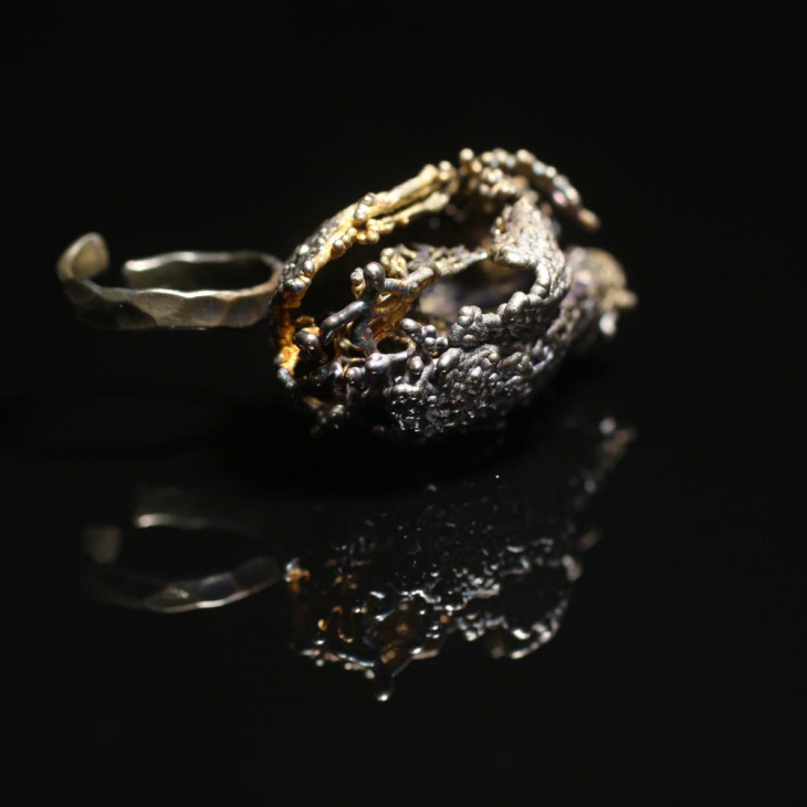 Кольцо в серебре Love Alchemy, Эхиноцистис, фото 4