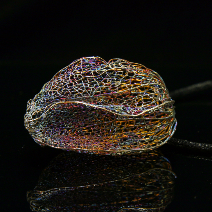 Кулон в серебре Love Alchemy, Физалис, фото 2