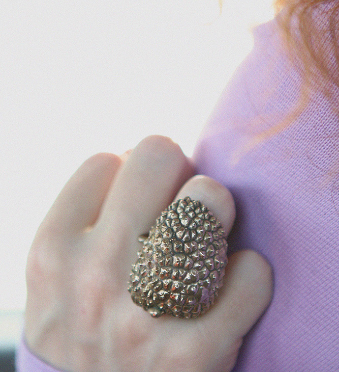 Кольцо в серебре Love Alchemy, Личи, фото 3