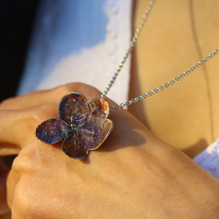 Pendant in silver, Clover, фото 2