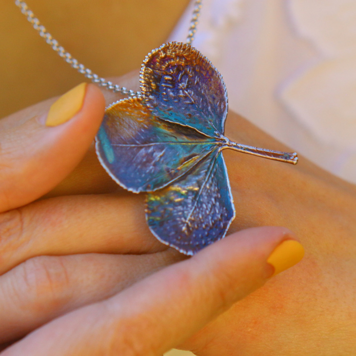 Pendant in silver, Clover, фото 3