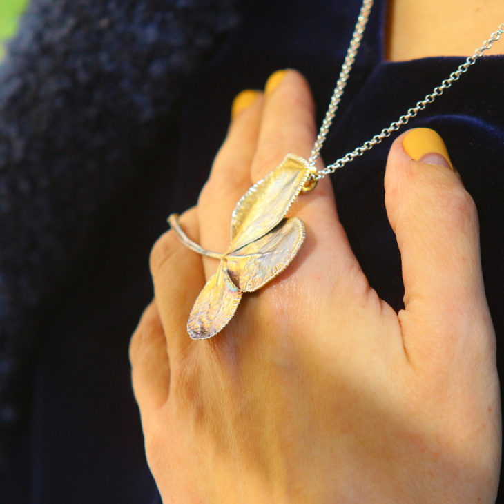 Pendant in silver, Clover, фото 4