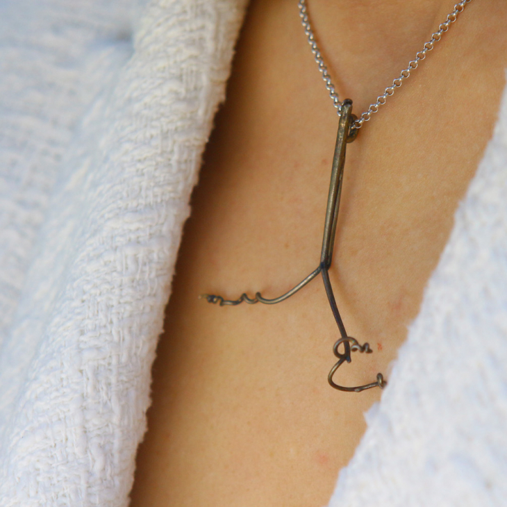 Pendant in silver, Grape, фото 3