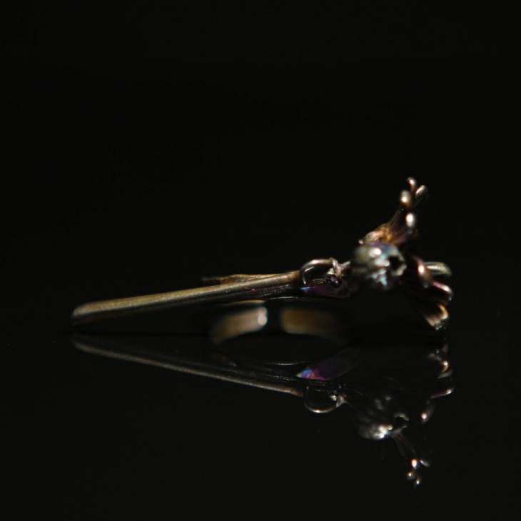 Кольцо в серебре Fleur de Magique, Ромашка, фото 2