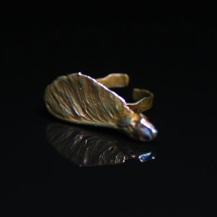 Кольцо в серебре Love Alchemy, Клен, фото 2