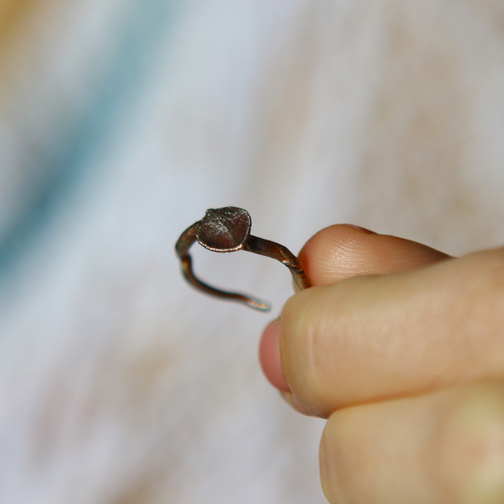 Ring in silver, Hydrangea , фото 4