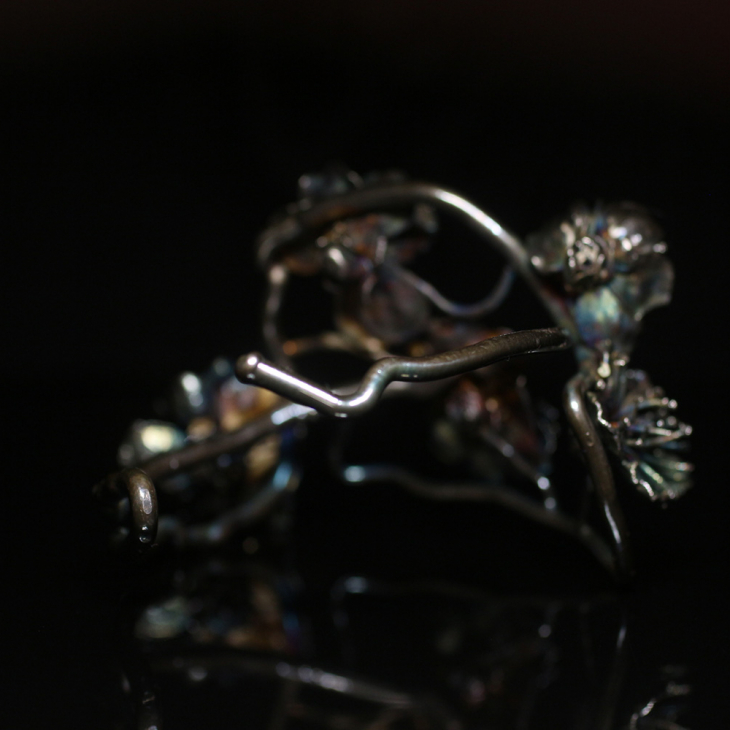 Браслет в серебре Fleur de Magique, Абрикос, фото 3