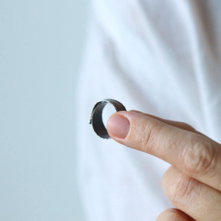 Ring in silver Melancholy, Willow, фото 2