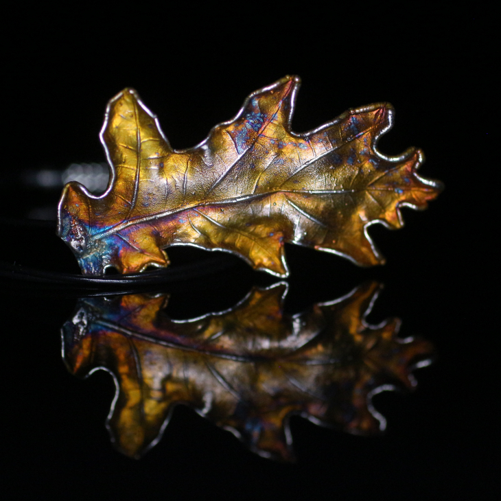  Pendant in silver,Oak , фото 4