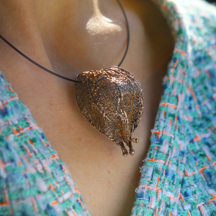 Pendant in silver, Physalis, фото 3