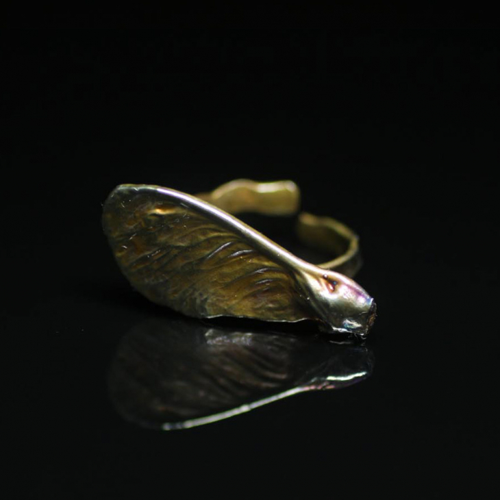 Кольцо в серебре Love Alchemy, Клен, фото 2