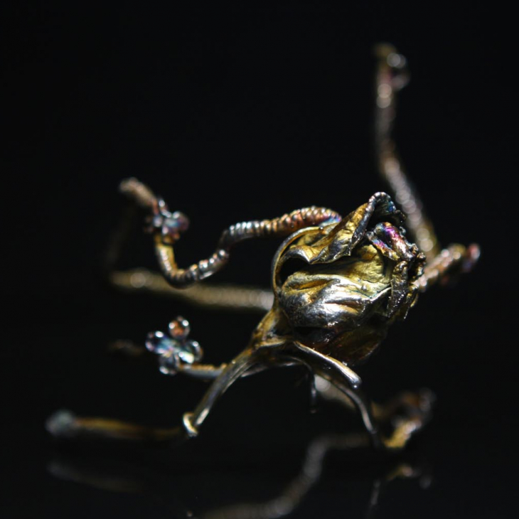 Браслет в серебре Fleur de Magique, Роза, фото 4