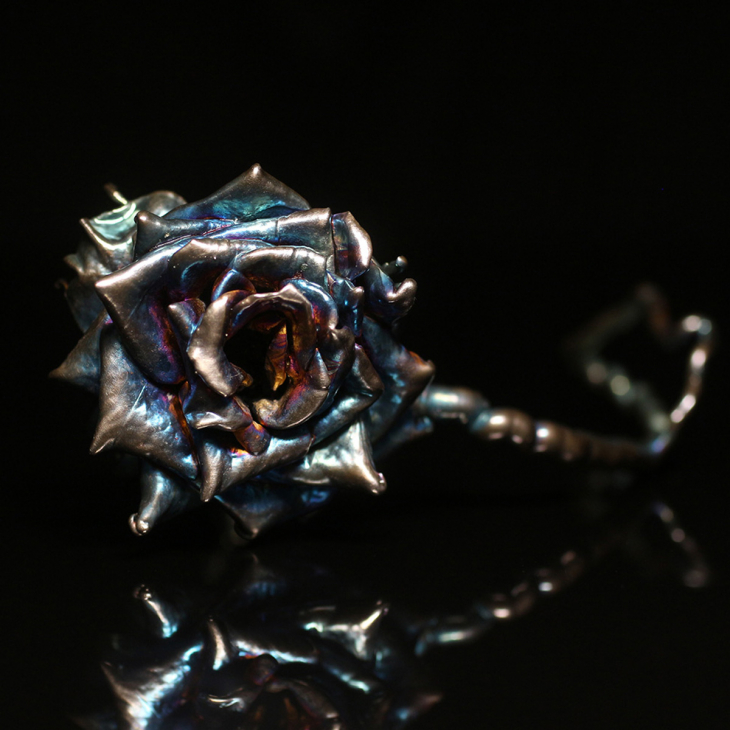 Браслет в серебре Fleur de Magique, Роза, фото 1