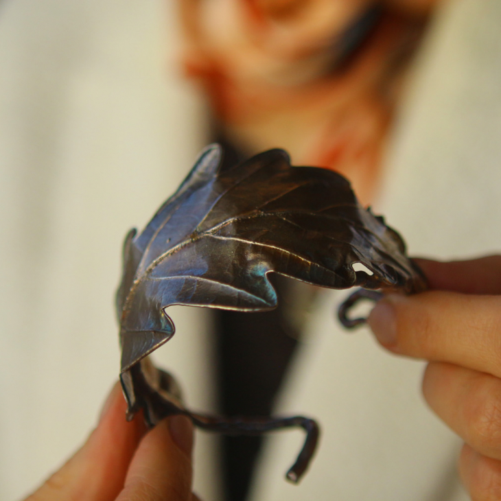 Bracelet in silver ,Oak, фото 9