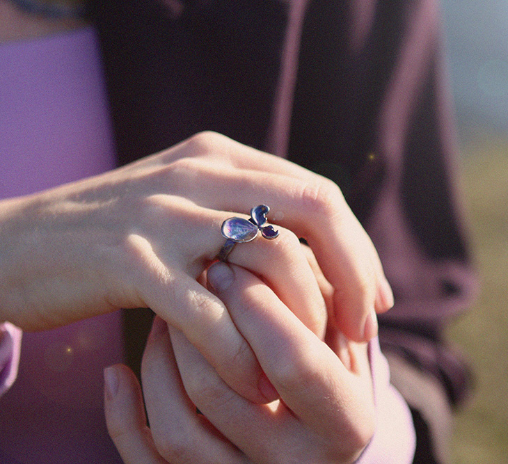 Fleur de Magique Silver Ring, Hydrangea, фото 2