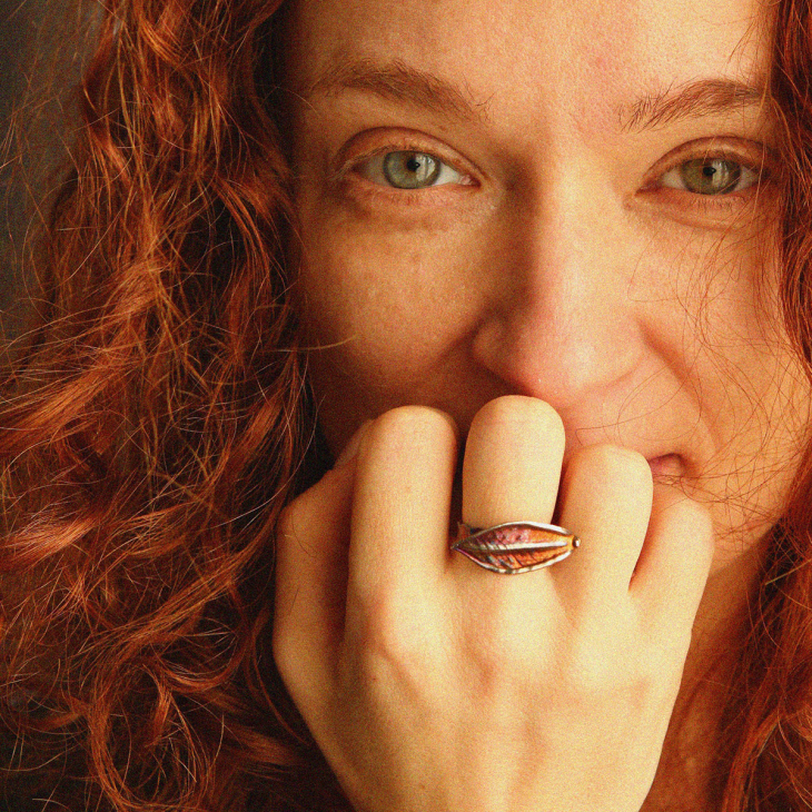 Кольцо в серебре Love Alchemy, Самшит, фото 2