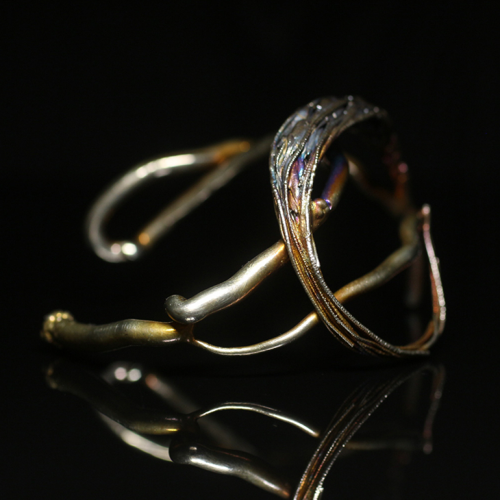 Браслет в серебре Flora, Пшеница, фото 6