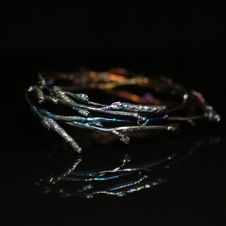 Браслет в серебре Power, Береза, фото 3