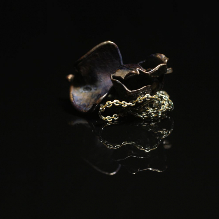 Кулон в серебре Fleur de Magique, Бегония, фото 2