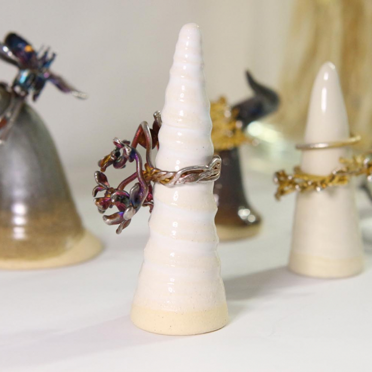 Кольцо в серебре Fleur de Magique, Сирень, фото 4