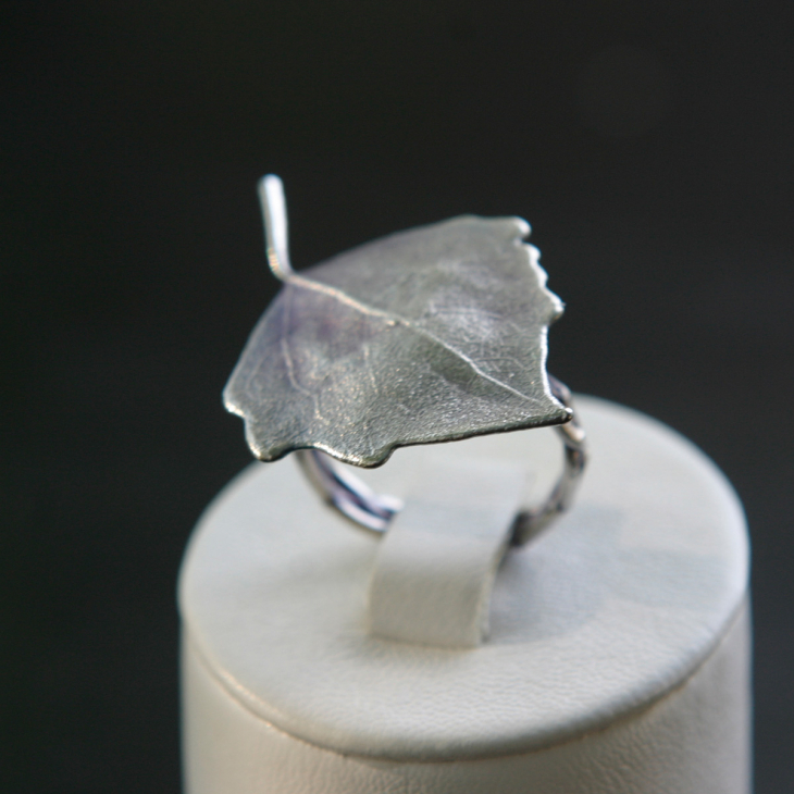 Кольцо в серебре Love Alchemy, Осина, фото 2