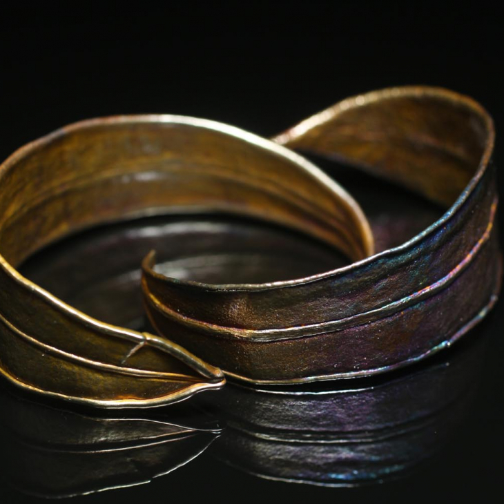 Браслет в серебре Flora, Олеандр, фото 3