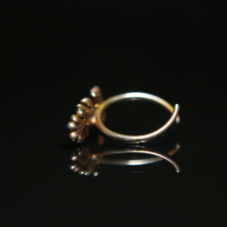 Кольцо Fern Flower в серебре, Папоротник, фото 2