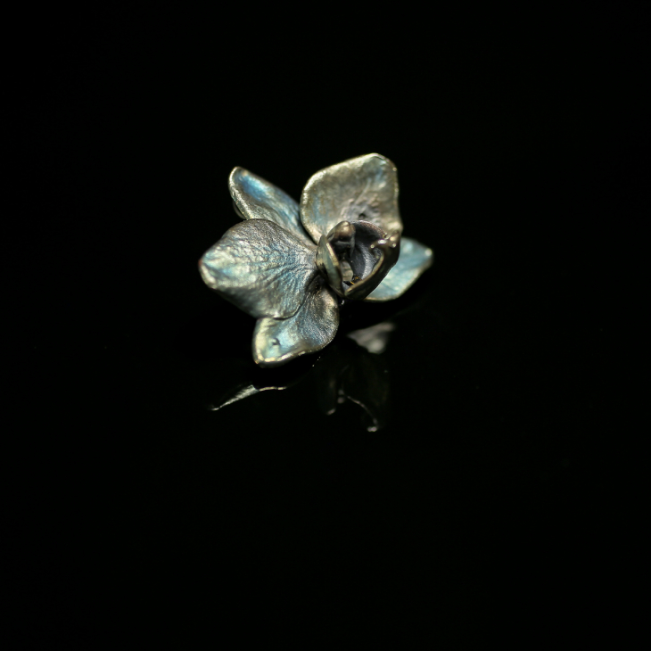 Кулон в серебре Fleur de Magique, Орхидея, фото 2