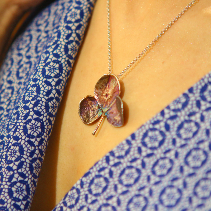 Pendant in silver, Clover, фото 2