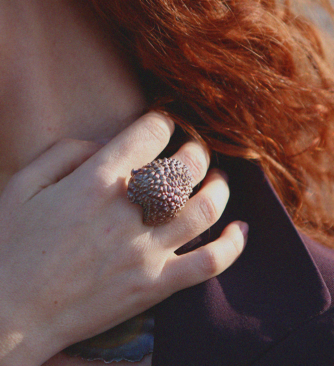 Кольцо в серебре Love Alchemy, Личи, фото 5