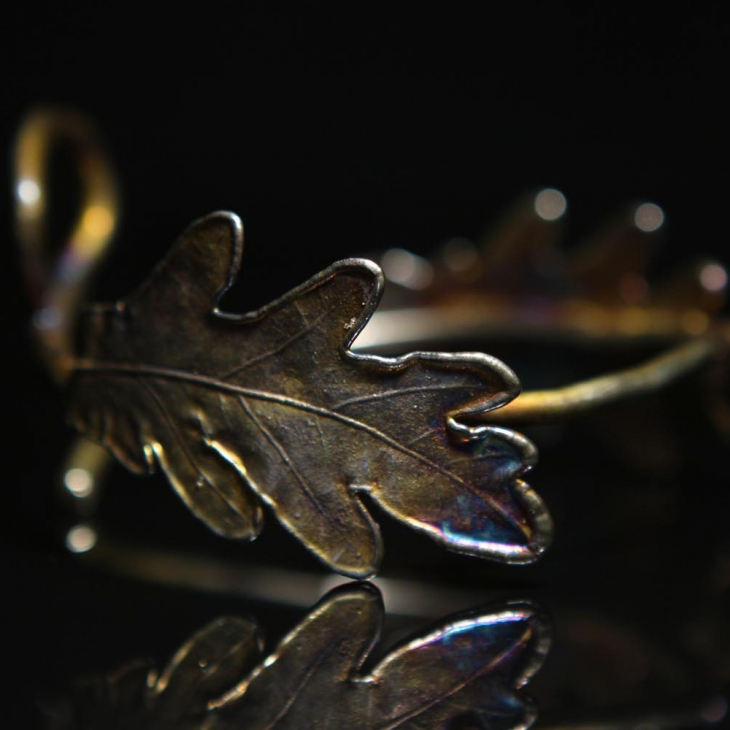 Браслет в серебре Love Alchemy, Дуб, фото 3