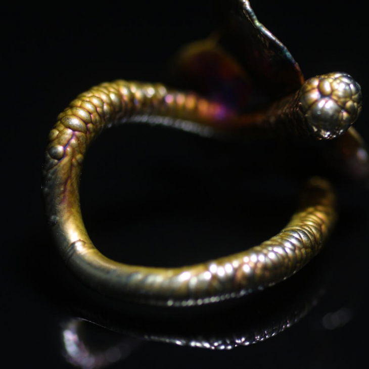 Кольцо в серебре Fleur de Magique, Гортензия, фото 4