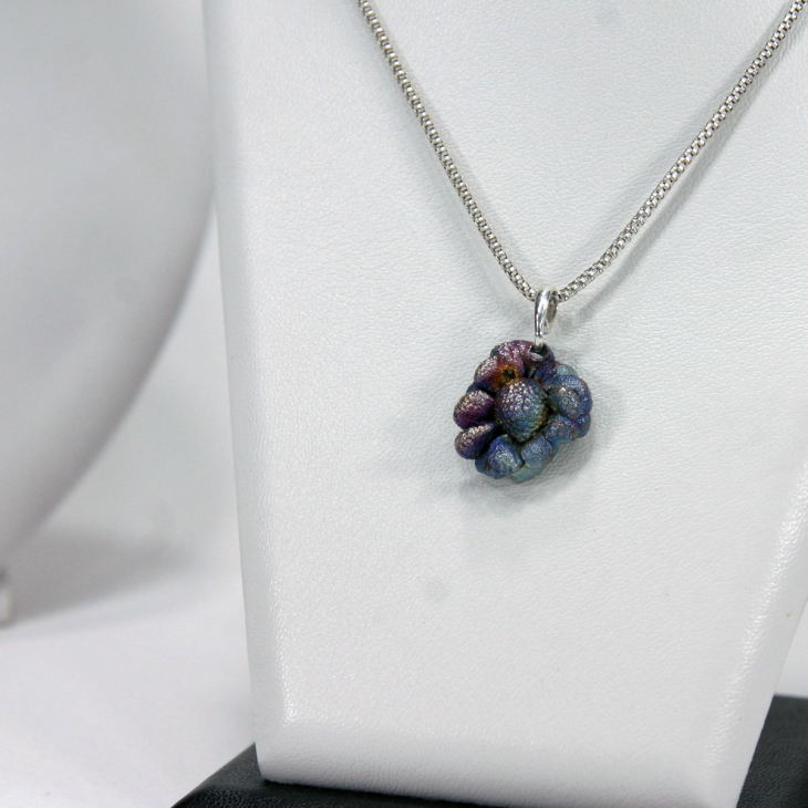 Кулон в серебре Fleur de Magique, Хризантема, фото 2