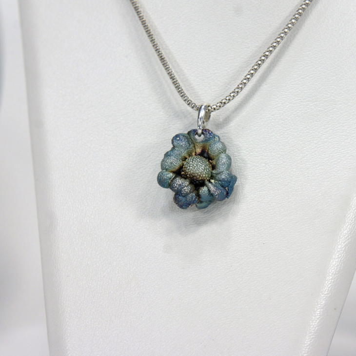 Кулон в серебре Fleur de Magique, Хризантема, фото 2
