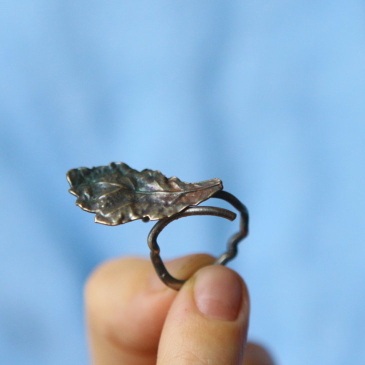 Ring in silver,Oak, фото 2