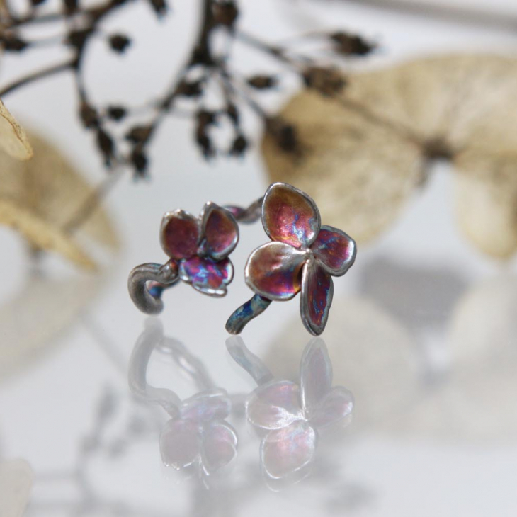 Fleur de Magique Silver Ring, Hydrangea, фото 3