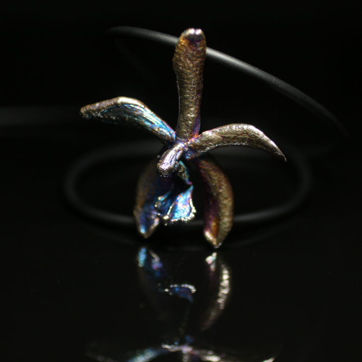 Кулон в серебре Fleur de Magique, Орхидея, фото 1