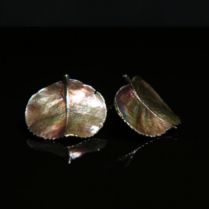 Серьги в серебре Love Alchemy, Яблоня, фото 2