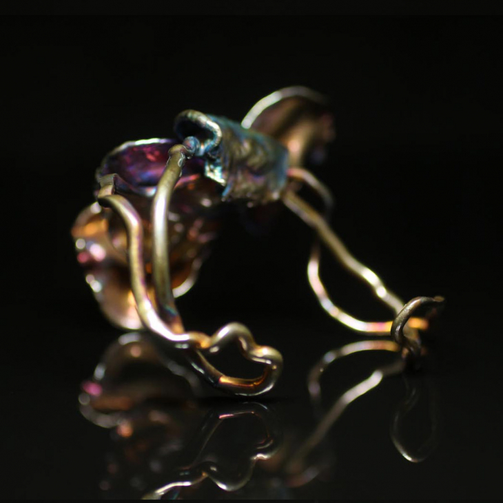 Браслет в серебре Fleur de Magique, Магнолия, фото 3