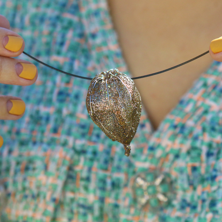 Pendant in silver, Physalis, фото 5