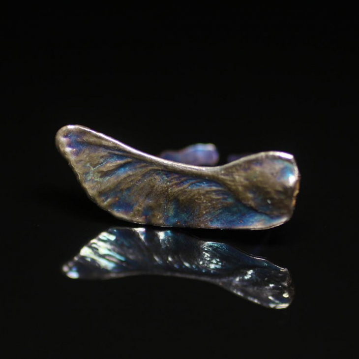 Кольцо в серебре Love Alchemy, Клен, фото 2