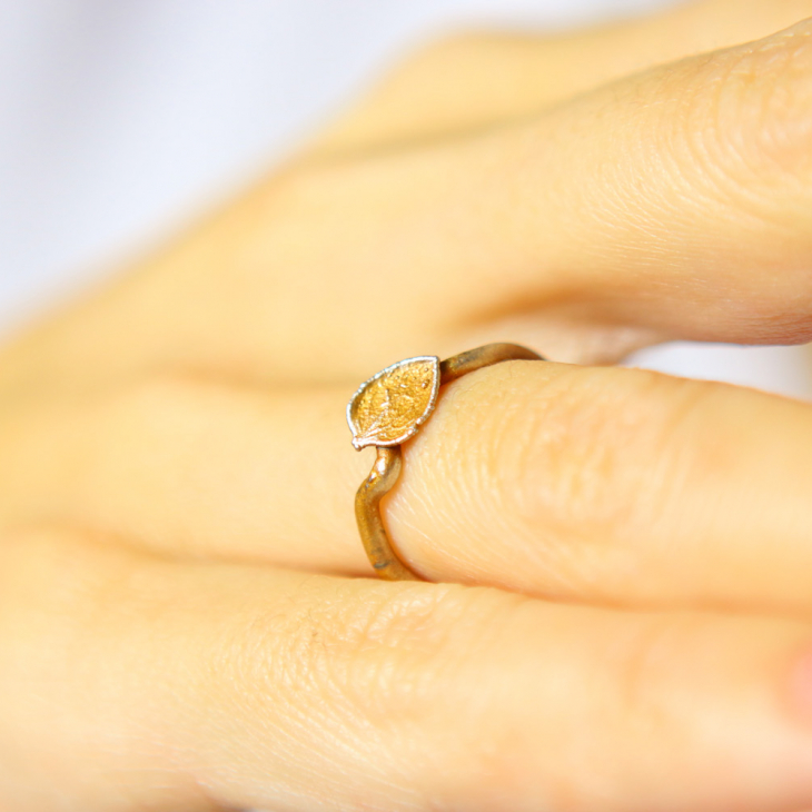 Ring in silver, Hydrangea , фото 2