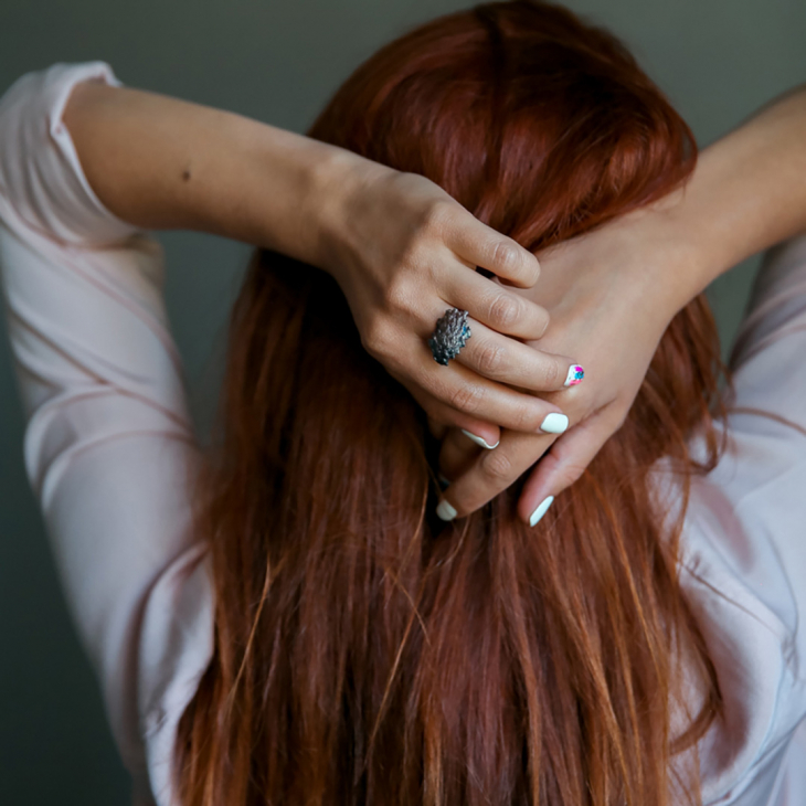 Кольцо в серебре Love Alchemy, Салак, фото 3