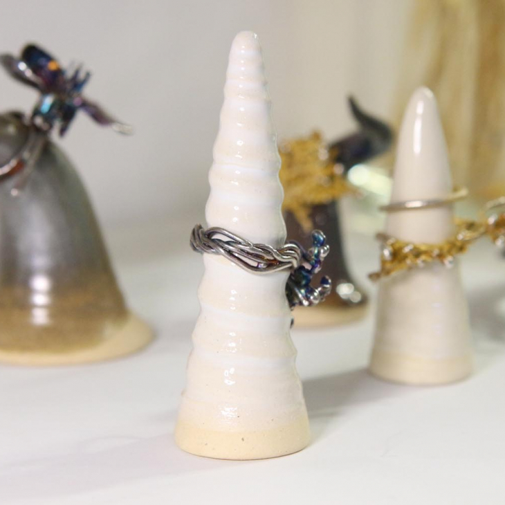 Кольцо в серебре Fleur de Magique, Сирень, фото 4