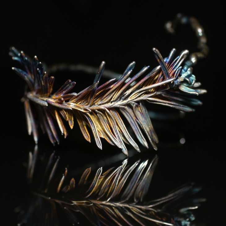 Браслет в серебре Flora, Тис, фото 4